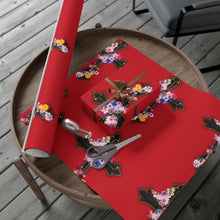 Load image into Gallery viewer, Flower Covered Cross - Gift Wrap Papers