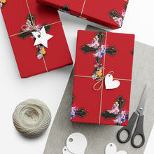 Load image into Gallery viewer, Flower Covered Cross - Gift Wrap Papers