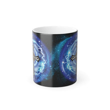 Load image into Gallery viewer, New! Lightning & Clouds Cross - Color Morphing Mug, 11oz