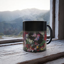 Load image into Gallery viewer, New! Flower Covered Cross - Color Morphing Mug, 11oz