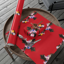 Load image into Gallery viewer, Flower Covered Cross - Gift Wrap Papers