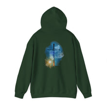 Load image into Gallery viewer, Back Design of Revelation Cross - Unisex Heavy Blend™ Hooded Sweatshirt