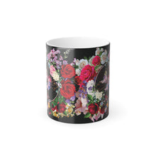 Load image into Gallery viewer, New! Flower Covered Cross - Color Morphing Mug, 11oz