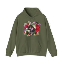 Load image into Gallery viewer, New! Flower Covered Cross - Unisex Heavy Blend™ Hooded Sweatshirt