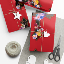 Load image into Gallery viewer, Flower Covered Cross - Gift Wrap Papers