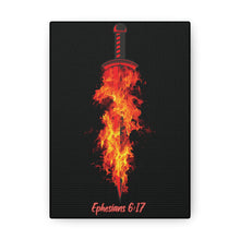 Load image into Gallery viewer, Ephesians 6:17 - Canvas Wall Art