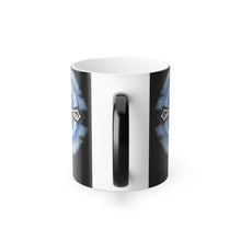 Load image into Gallery viewer, Lightning & Clouds Cross - Color Morphing Mug, 11oz