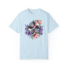 Load image into Gallery viewer, NEW! Flower Covered Cross - Unisex Garment-Dyed T-shirt
