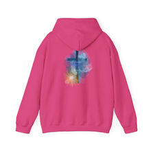 Load image into Gallery viewer, Back Design of Revelation Cross - Unisex Heavy Blend™ Hooded Sweatshirt