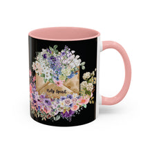 Load image into Gallery viewer, A Letter of Flowers - Accent Coffee Mug (11, 15oz)