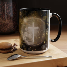 Load image into Gallery viewer, New! White Dove Cross - Accent Coffee Mug (11, 15oz)