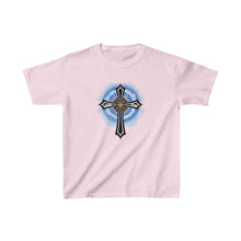 Load image into Gallery viewer, Lightning & Clouds Cross - Kids Heavy Cotton™ Tee