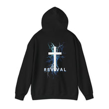 Load image into Gallery viewer, REVIVAL Cross - Unisex Heavy Blend™ Hooded Sweatshirt