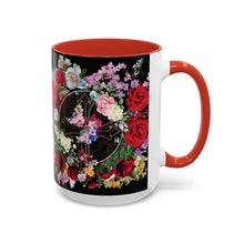 Load image into Gallery viewer, New! Flower Covered Cross - Accent Coffee Mug (11, 15oz)