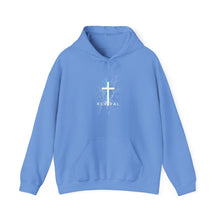 Load image into Gallery viewer, REVIVAL Cross - Unisex Heavy Blend™ Hooded Sweatshirt