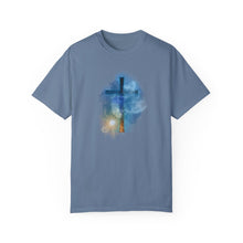 Load image into Gallery viewer, Revelation Cross - Unisex Garment-Dyed T-shirt
