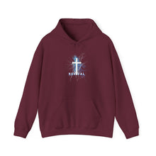 Load image into Gallery viewer, REVIVAL Cross - Unisex Heavy Blend™ Hooded Sweatshirt