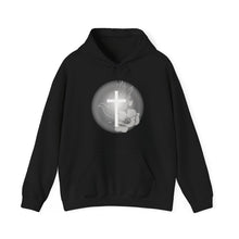 Load image into Gallery viewer, White Dove Cross - Unisex Heavy Blend™ Hooded Sweatshirt