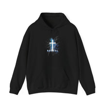 Load image into Gallery viewer, REVIVAL Cross - Unisex Heavy Blend™ Hooded Sweatshirt