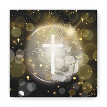Load image into Gallery viewer, NEW! White Dove Cross - Canvas Wall Art