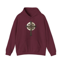 Load image into Gallery viewer, Golden & Black Cross - Unisex Heavy Blend™ Hooded Sweatshirt