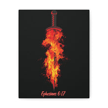Load image into Gallery viewer, Ephesians 6:17 - Canvas Wall Art
