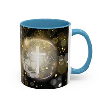 Load image into Gallery viewer, New! White Dove Cross - Accent Coffee Mug (11, 15oz)
