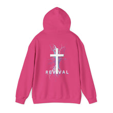 Load image into Gallery viewer, REVIVAL Cross - Unisex Heavy Blend™ Hooded Sweatshirt