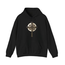 Load image into Gallery viewer, Golden & Black Cross - Unisex Heavy Blend™ Hooded Sweatshirt