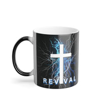 Load image into Gallery viewer, REVIVAL Cross - Color Morphing Mug, 11oz