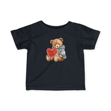 Load image into Gallery viewer, Bear of the Heart - Baby Jersey Tee