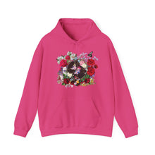 Load image into Gallery viewer, New! Flower Covered Cross - Unisex Heavy Blend™ Hooded Sweatshirt