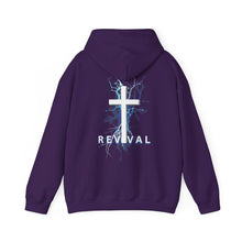 Load image into Gallery viewer, REVIVAL Cross - Unisex Heavy Blend™ Hooded Sweatshirt