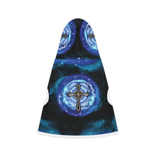Load image into Gallery viewer, New! Lightning & Clouds Cross - Pet Hoodie