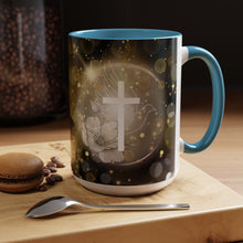 Load image into Gallery viewer, New! White Dove Cross - Accent Coffee Mug (11, 15oz)