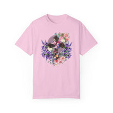 Load image into Gallery viewer, NEW! Flower Covered Cross - Unisex Garment-Dyed T-shirt