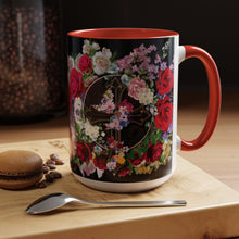 Load image into Gallery viewer, New! Flower Covered Cross - Accent Coffee Mug (11, 15oz)