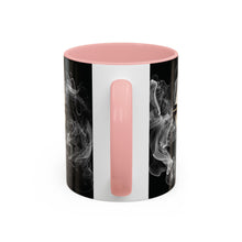 Load image into Gallery viewer, New! Golden & Black "Jesus is King" Cross - Accent Coffee Mug (11, 15oz)