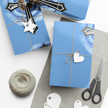 Load image into Gallery viewer, Lightning & Clouds Cross - Gift Wrap Papers