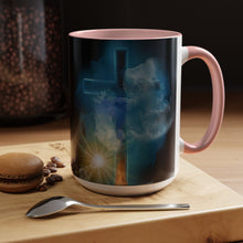 Load image into Gallery viewer, Revelation Cross - Accent Coffee Mug (11, 15oz)