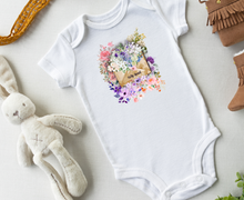 Load image into Gallery viewer, A Letter of Flowers - Infant Fine Jersey Bodysuit