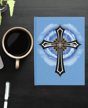 Load image into Gallery viewer, Lightning & Clouds Cross - Journal - Blank