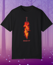 Load image into Gallery viewer, Ephesians 6:17 - Unisex Garment-Dyed T-shirt