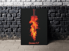 Load image into Gallery viewer, Ephesians 6:17 - Canvas Wall Art