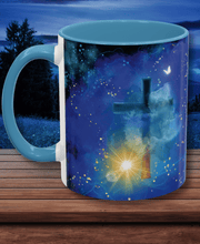 Load image into Gallery viewer, New! Revelation Cross - Accent Coffee Mug (11, 15oz)