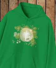 Load image into Gallery viewer, New! White Dove Cross - Unisex Heavy Blend™ Hooded Sweatshirt