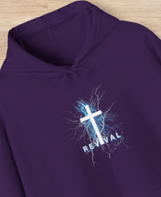 Load image into Gallery viewer, REVIVAL Cross - Unisex Heavy Blend™ Hooded Sweatshirt
