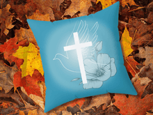 Load image into Gallery viewer, White Dove Cross - Pillow