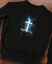 Load image into Gallery viewer, REVIVAL Cross - Youth Crewneck Sweatshirt