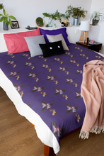 Load image into Gallery viewer, Flower Covered Cross - Plush Blanket